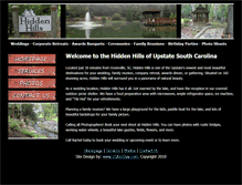 Tablet Screenshot of hiddenhillssc.com